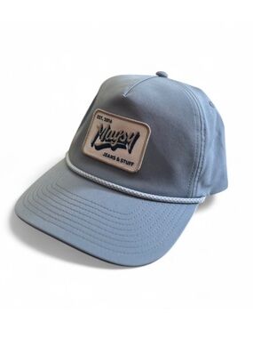 Men’s Mugsy Powder Blue Snapback Rope Cap